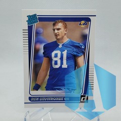 2021 Donruss Rated Rookie RC Ben Skowronek #325 LA Rams